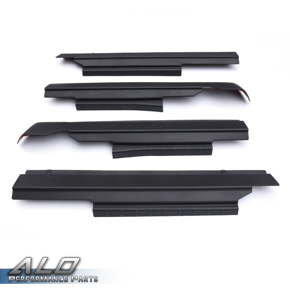 Solid Spare Fit For 2009-2018 Dodge Ram Crew Cab Rocker Panel Sill Plate Cover 14064