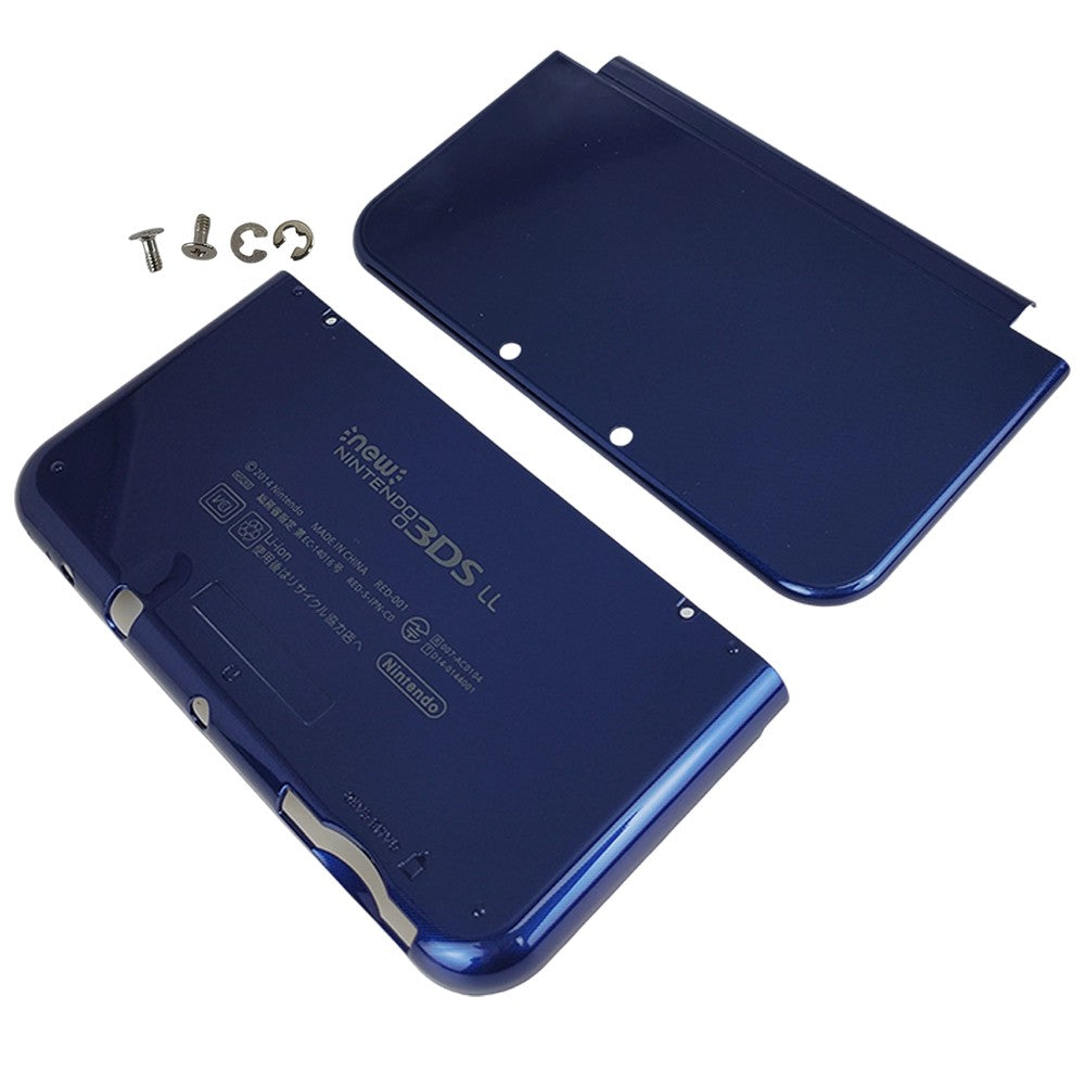 Top Bottom Cover Replacement Housing Shell Case Blue For New Nintendo 3DS XL LL
