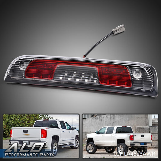 Solid Spare Fit For 2014-2018 Silverado Sierra 1500 2500 LED 3rd Brake Tail Light Cargo Lamp