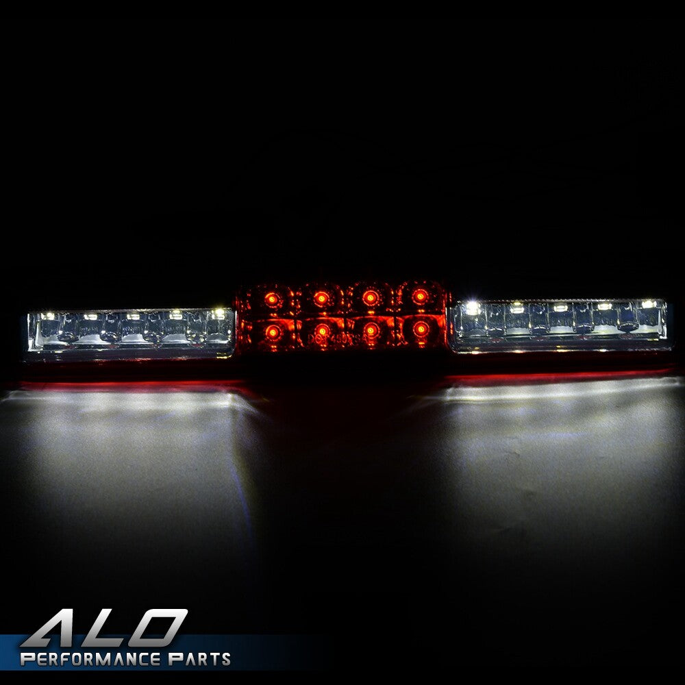 Solid Spare Fit For 99-06 Chevy Silverado 2500 HD Red/Smoke Lens 3rd Brake Tail Light