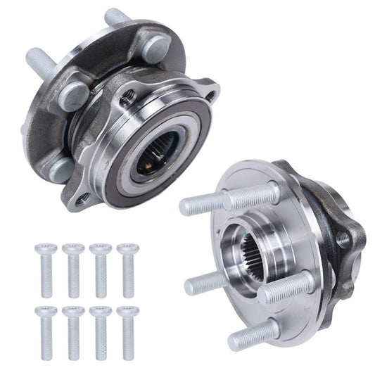 2X Front Wheel Hub Bearing For Land Rover Range Rover Velar Jaguar F-Pace
