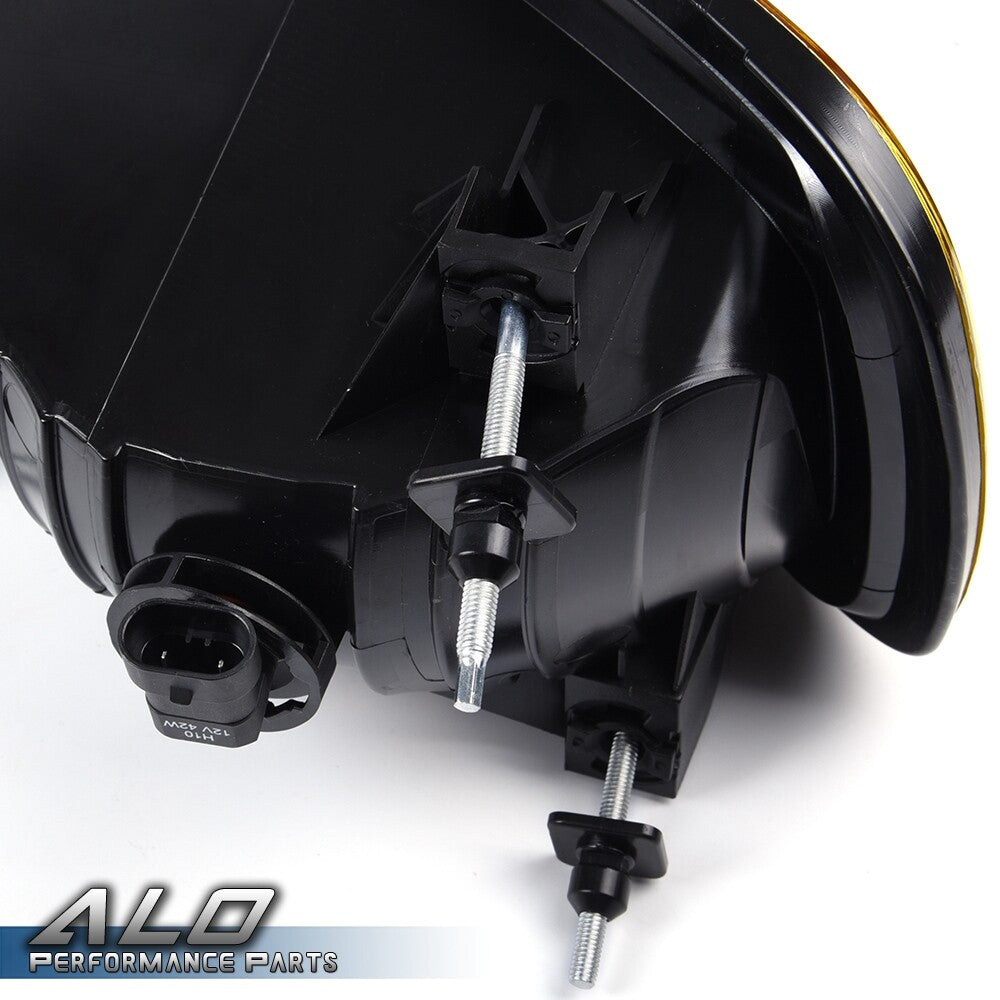 Solid Spare Fit For 2004-2006 Ford F-150 Yellow Lens Front Bumper Fog Light Lamps w/ Bulbs