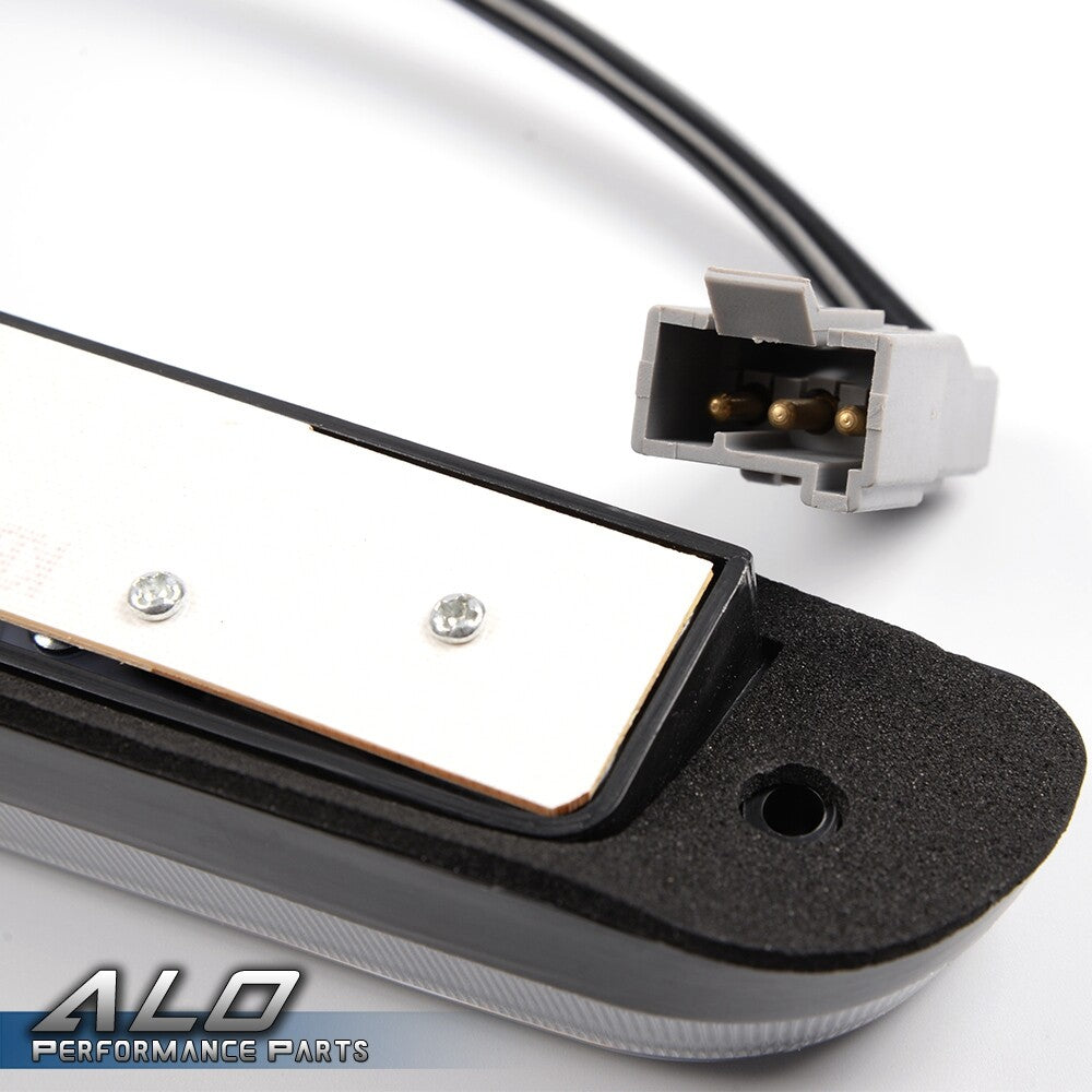 Solid Spare Fit For 2019-016 Ford Super Duty F-250 F-350 Black LED 3rd Brake + Cargo Light