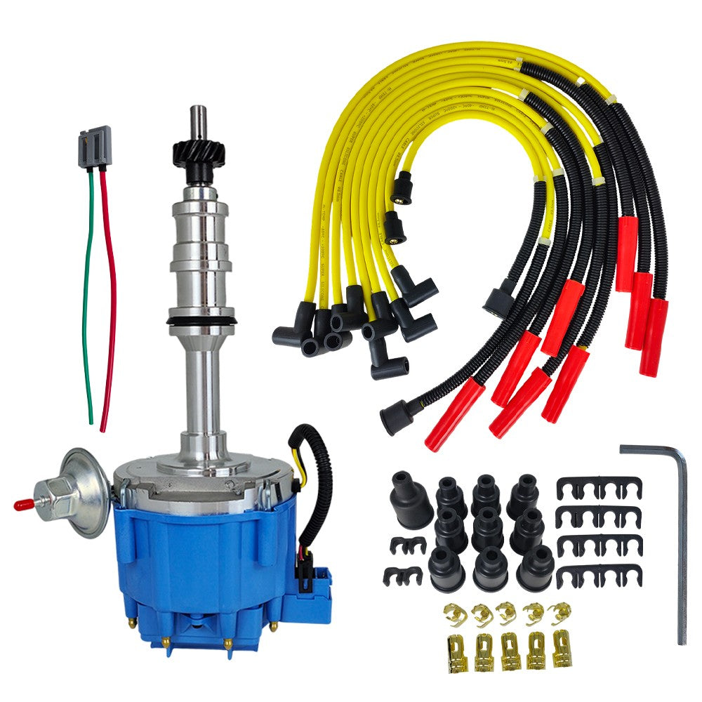 HEI Distributor for Ford FE 360/406 5.9L/6.7L Wires Included