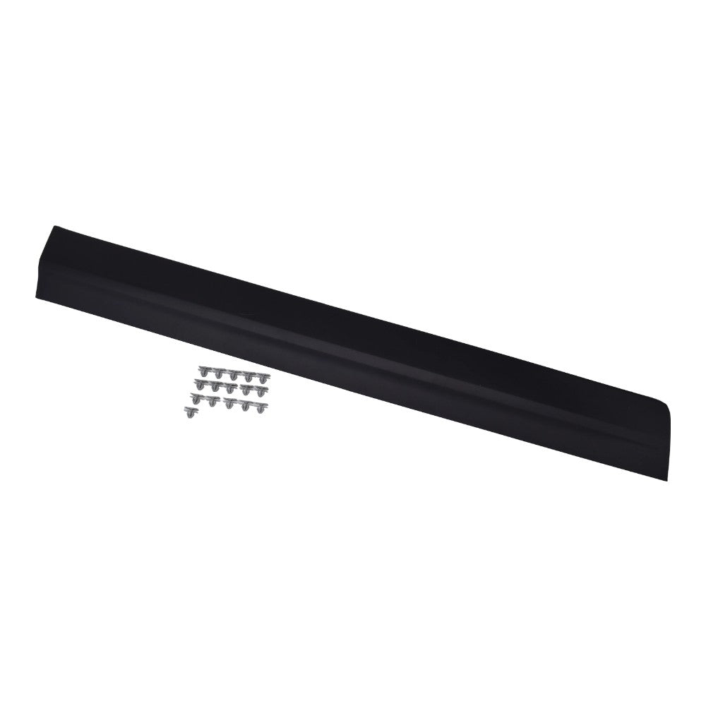 For 2019-2025 Cadillac XT5 Black Front Lower Driver Side Black Door Trim Molding