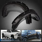 Solid Spare 4pcs Pocket Style Rivet Fender Flares Wheel Cover Fit For 10-17 Ram 2500 3500