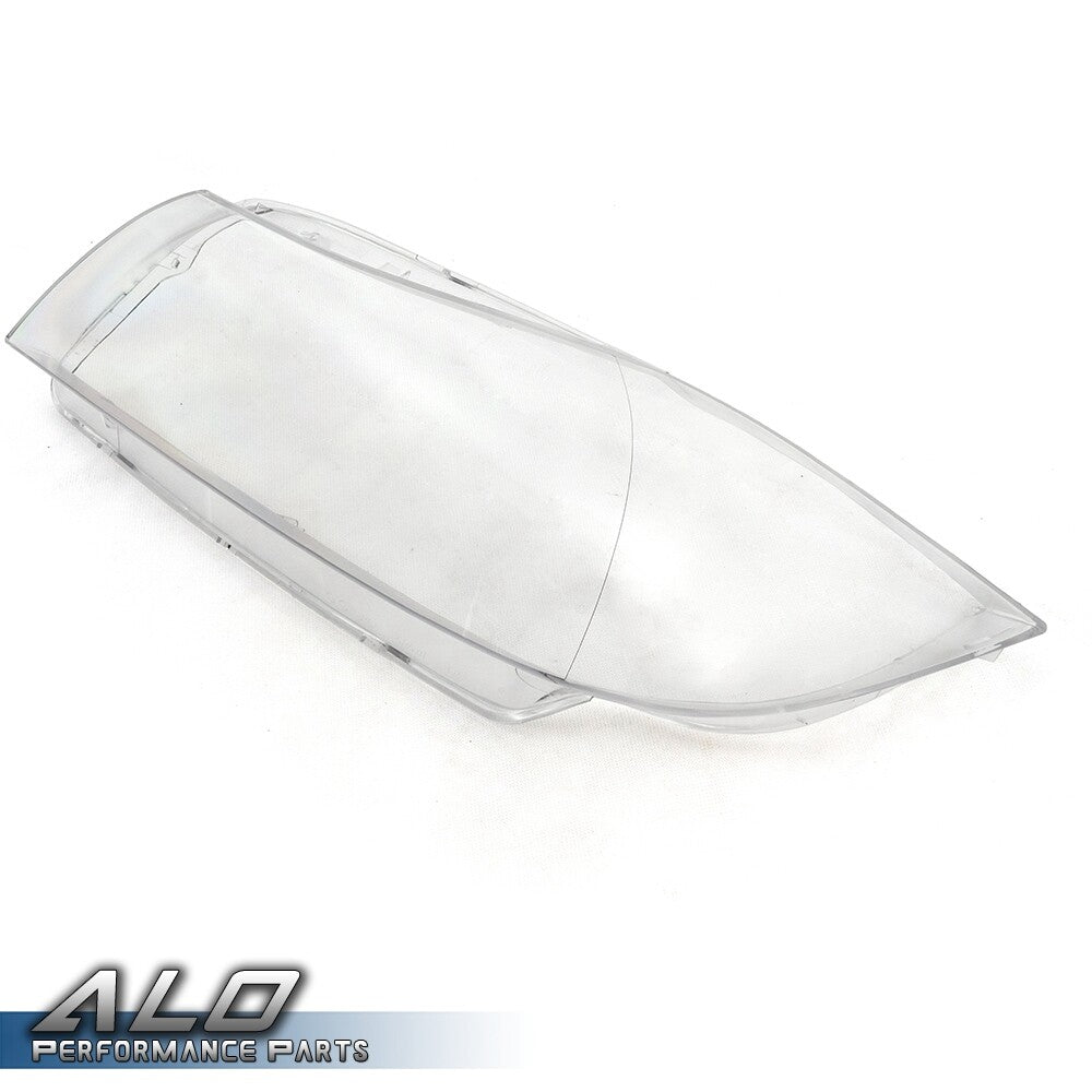 Solid Spare Fit For 05-08 BMW 3 Series E90 E91 Clear Headlight Replacement Lens Left+Right