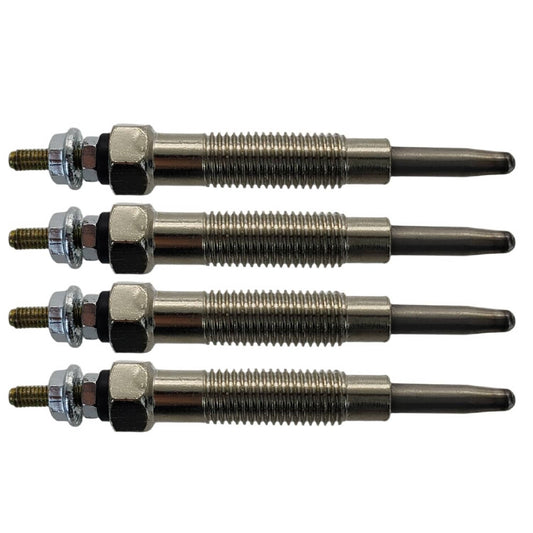 Solid Spare For Mitsubishi L200 2.5TD (K34T)/L300 2.5D (P05V) 4x Glow Plugs New