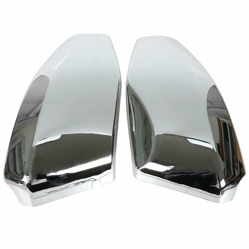 Solid Spare 2 Pcs For Honda VTX 1300 2003-2009 2004 2005 2006 2007 Chrome Side Battery Cover