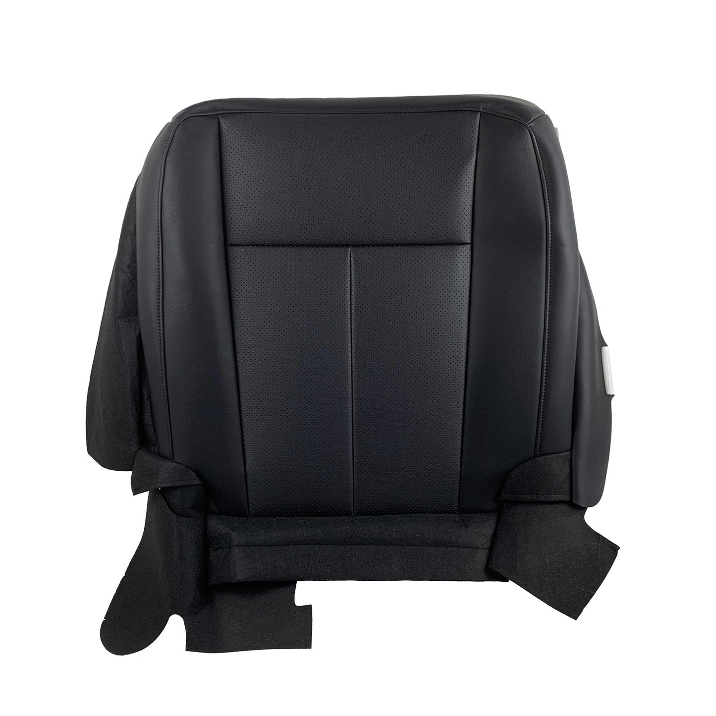 Both Driver & Passenger Leather Seat Cover Black For 2007-2014 Ford Expedition