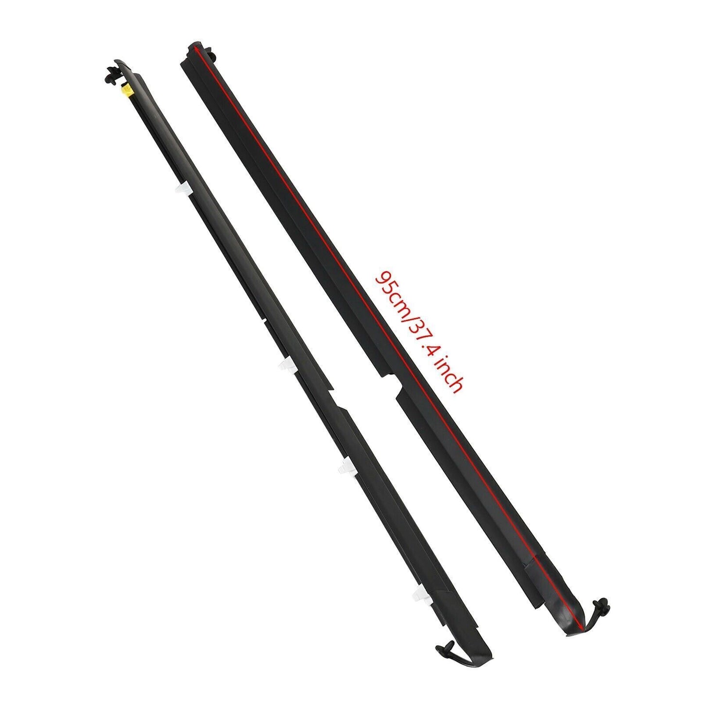 For Mazda Miata 1990-05 Left & Right Door Glass Window Weatherstrip Seals Set US