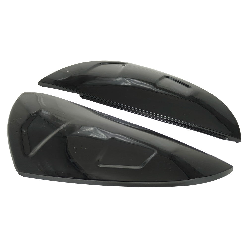 M STYLE GLOSS BLACK REPLACEMENT MIRROR COVER CAPS For 21-24 LEXUS IS ES RC LS UX