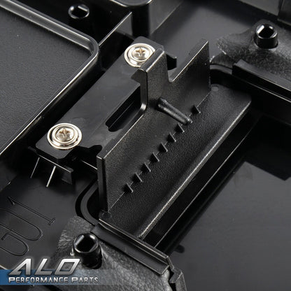 Solid Spare Fit For 2007-14 Chevy GMC Sierra Tahoe Yukon Console Armrest Lock Latch Cover