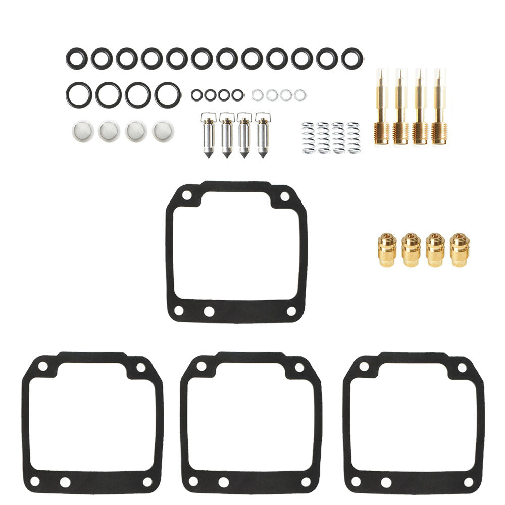 Solid Spare 4x Carburetor Rebuild Repair Kit For Yamaha YX 600 FZ 600 Radian 86-90