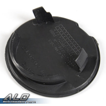 Solid Spare Front Bumper Tow Hook Eye Cover Black Fit for 2011-2015 Ford Explorer
