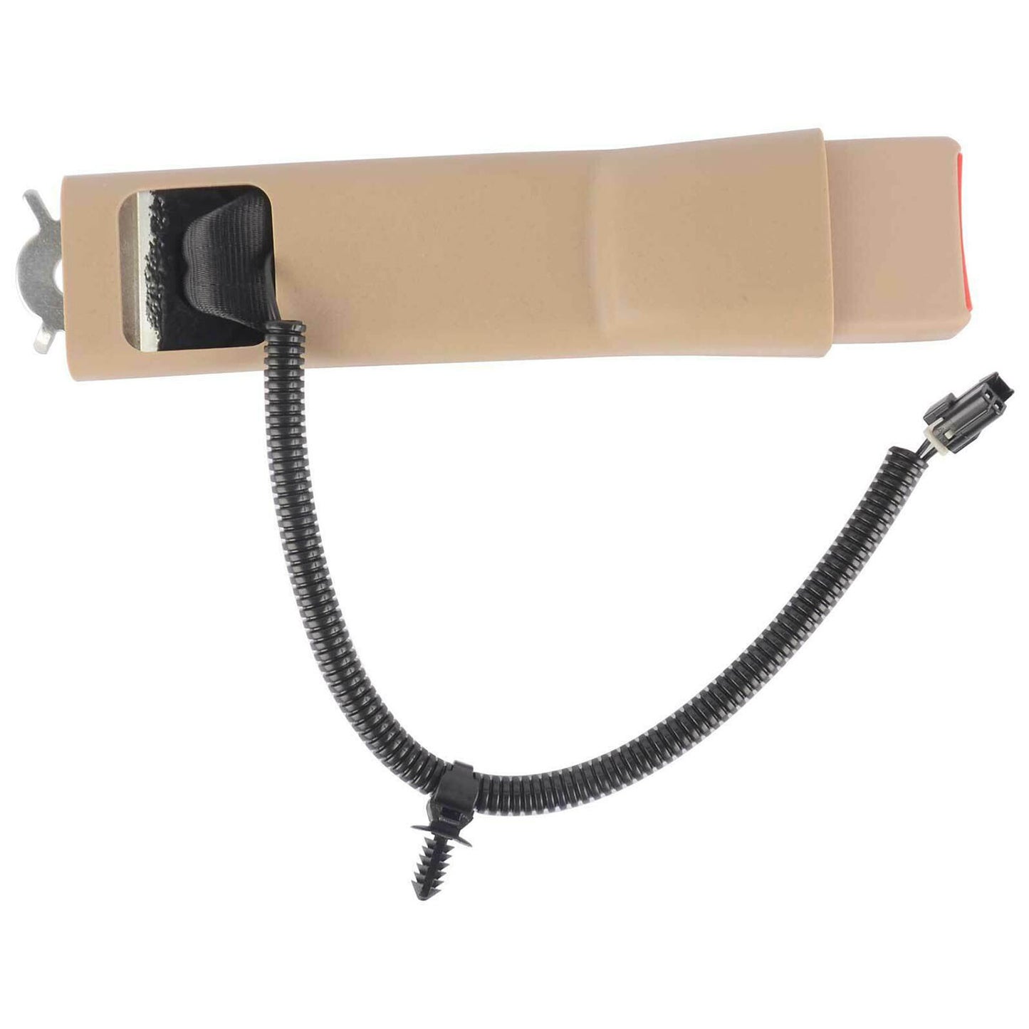 19121538 Seat Belt Buckle For 2007-2013 GMC Sierra/ Chevrolet Silverado 1500 Tan