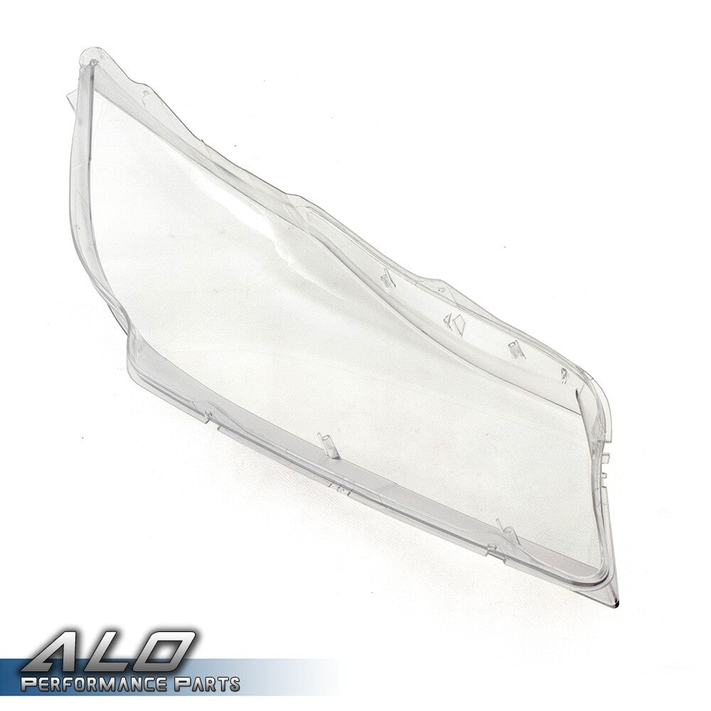 Solid Spare Fit For 05-08 BMW 3 Series E90 E91 Clear Headlight Replacement Lens Left+Right