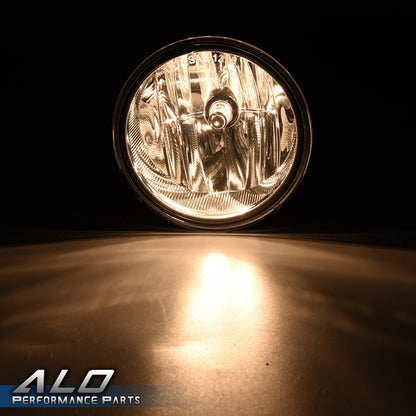Solid Spare Clear Front Bumper Fog Lights Lamps Fit For 2006-2010 Ford F-150 Left+Right