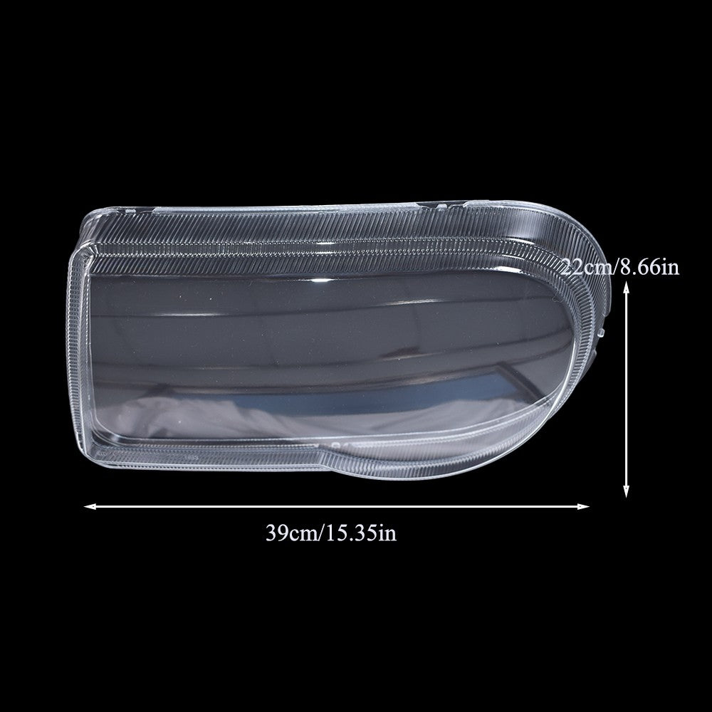 A Pair For Chrysler 300 300C 2005-2010 Front Headlight Lens Cover Shell Clear