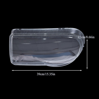 A Pair For Chrysler 300 300C 2005-2010 Front Headlight Lens Cover Shell Clear