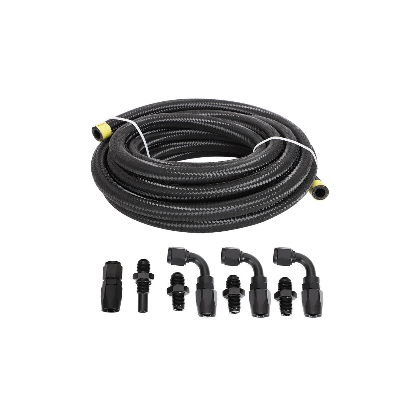 New Automatic Transmission Cooler Line For GM 4L80E 6AN Nylon Steel Braided Line