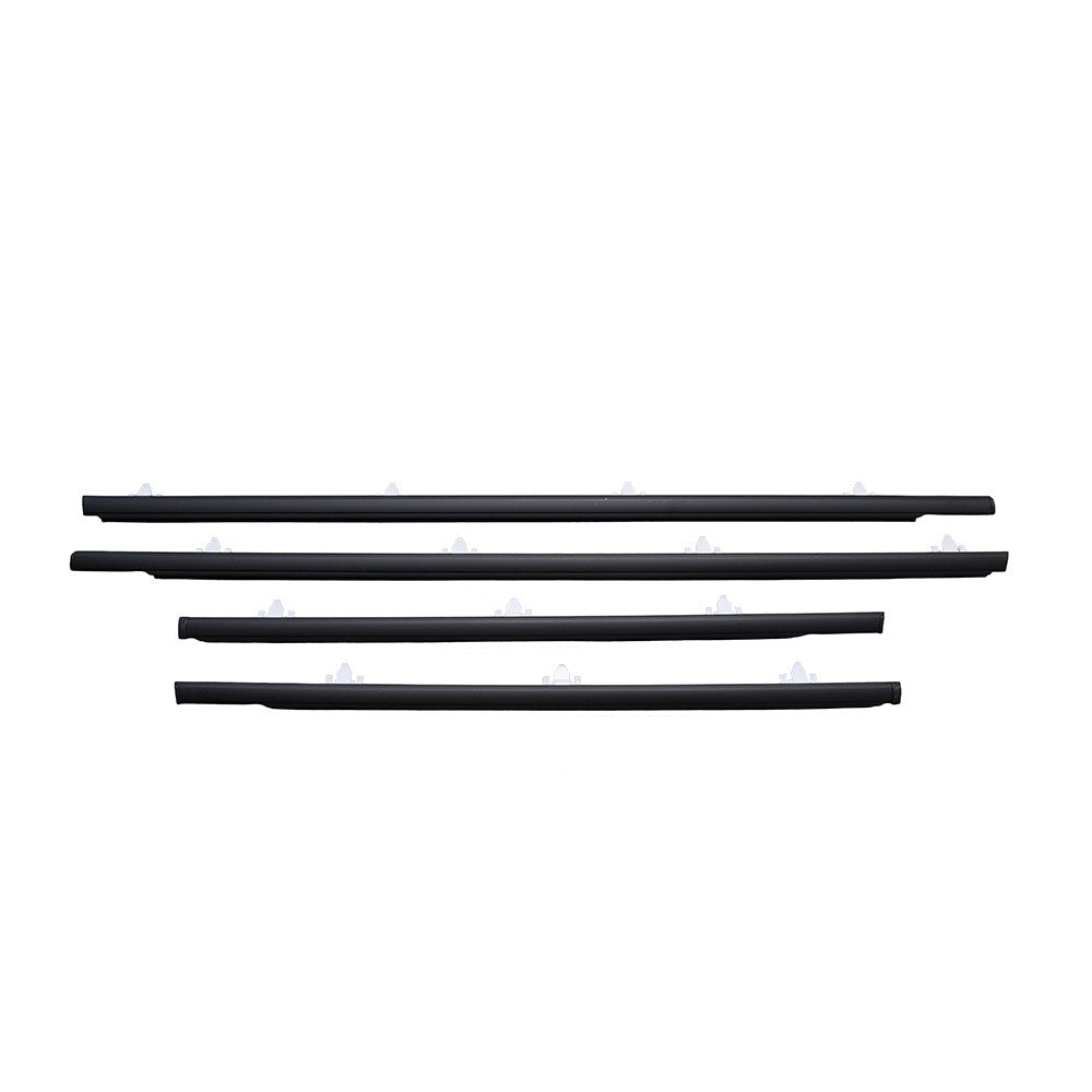 Front Rear Door Belt Glass Weatherstrip Seal For Nissan Sunny B13 Sentra Tsuru