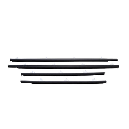 Front Rear Door Belt Glass Weatherstrip Seal For Nissan Sunny B13 Sentra Tsuru