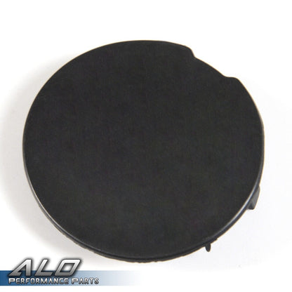 Solid Spare Front Bumper Tow Hook Eye Cover Black Fit for 2011-2015 Ford Explorer