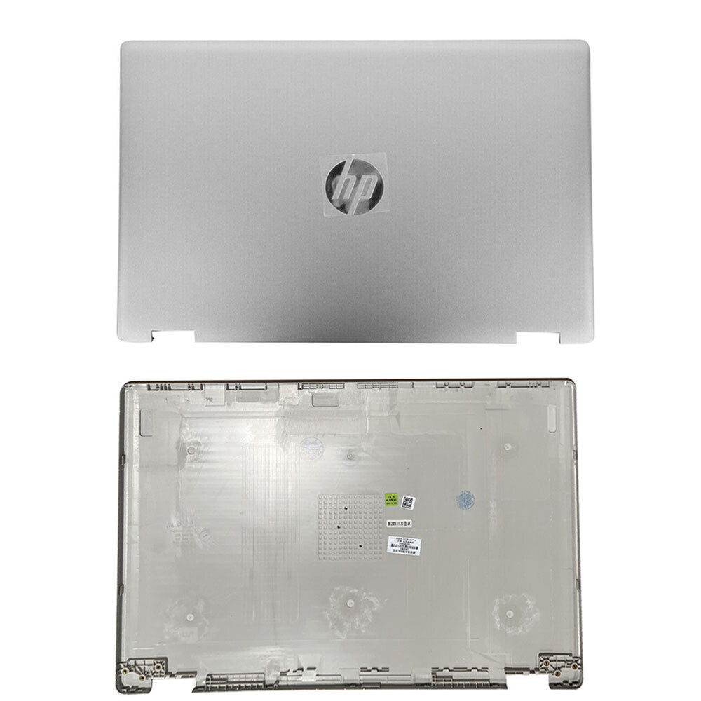 New Silver Back Cover For HP Pavilion X360 15T-DQ 15-DQ0061CL Top Lid L53034-001