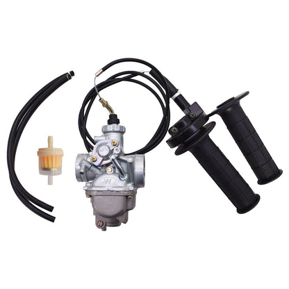 Solid Spare For Yamaha TTR125 TTR125LE TTR125E Carburetor & Handle Grip Bar, Throttle Cable