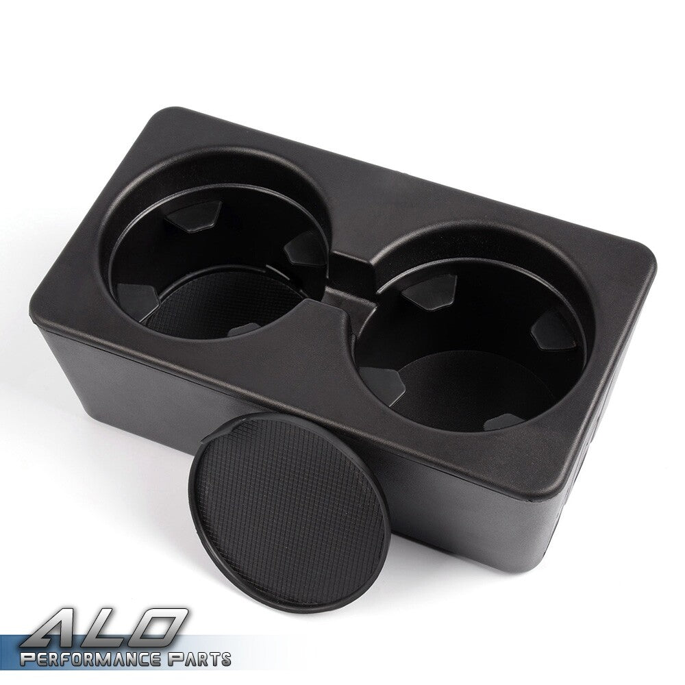 Solid Spare Fit For 07-14 GMC Cadillac Chevy Center Console Part Dual Cup Holder Insert