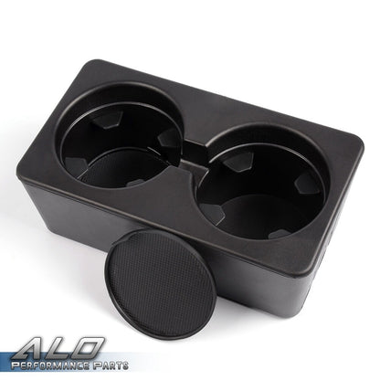 Solid Spare Fit For 07-14 GMC Cadillac Chevy Center Console Part Dual Cup Holder Insert