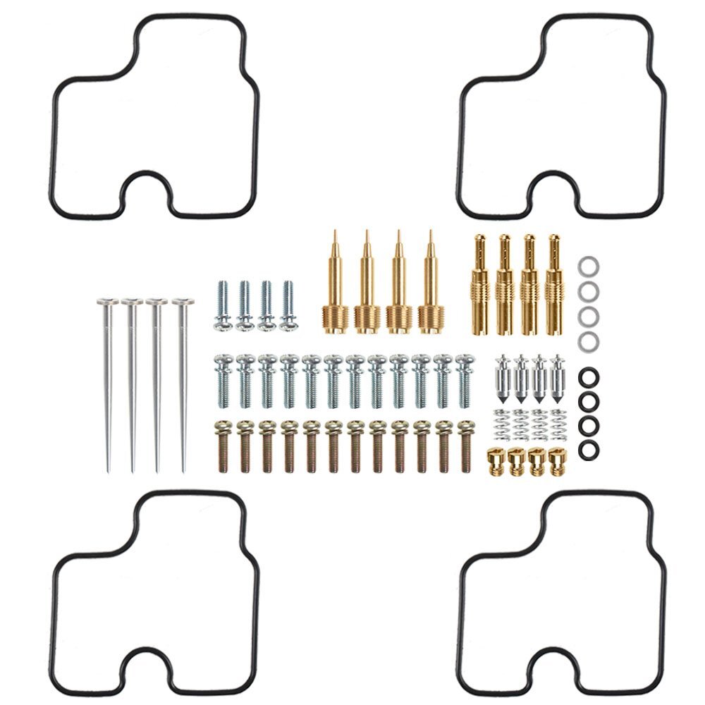 Solid Spare FIT FOR 99-00 HONDA CBR600F CBR 600F F4 F4I 600 CARBURETOR GASKETS REBUILD KIT