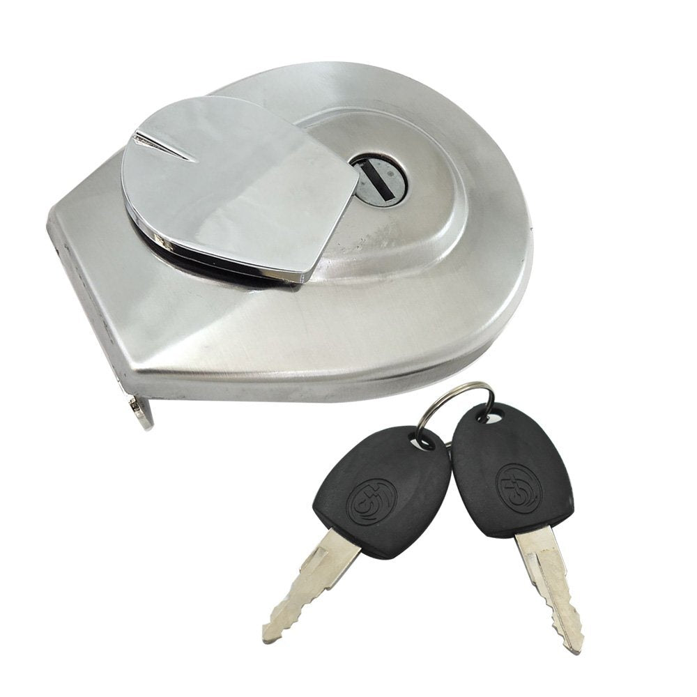 Solid Spare For Honda CB250 550 650 750SC VF VT500 700 1100 GL1500C Fuel Gas Cap Tank Lock