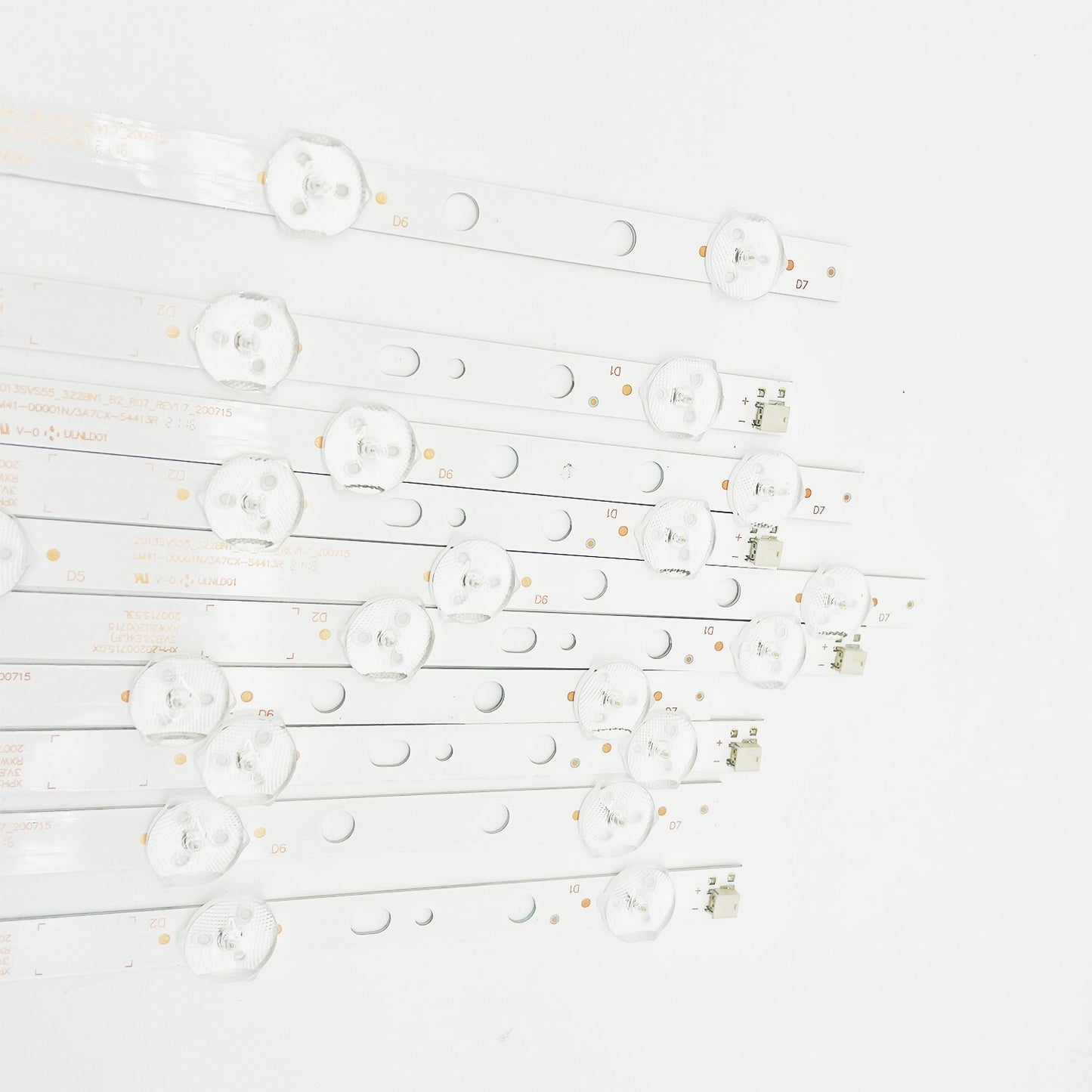 LED Backlight (10) For Samsung UN55H6203AFXZA UN55J6201 BN96-28772A BN96-28773A