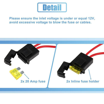 For 40AMP 175-185 Dual Electric Fan Thermostat Harness Relay Switch Sensor Kit