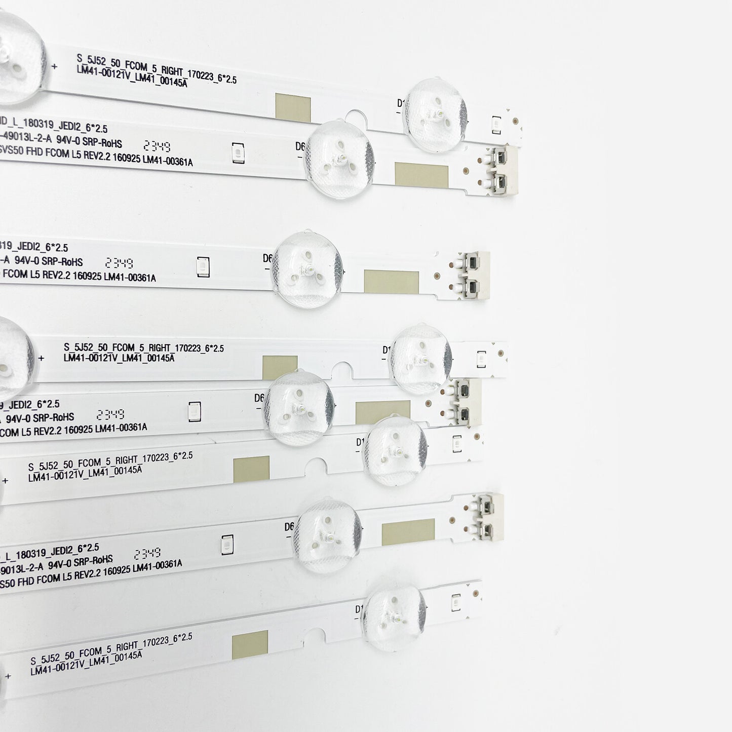 8pc LED Strips For Samsung UN50M5300AF UN50J5000AF UN49j5200 UN49J5290 UN50J5200