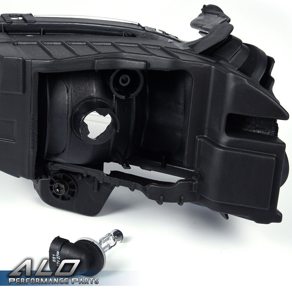 Solid Spare Fit For 2011-2013 Hyundai Sonata Pair Front Bumper Fog Driving Lights Clear Lamp