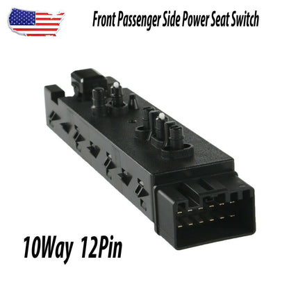 Seat Switch Front Passenger Side SW6556 SW7259 For Ford F150 2009-2017 Black USA