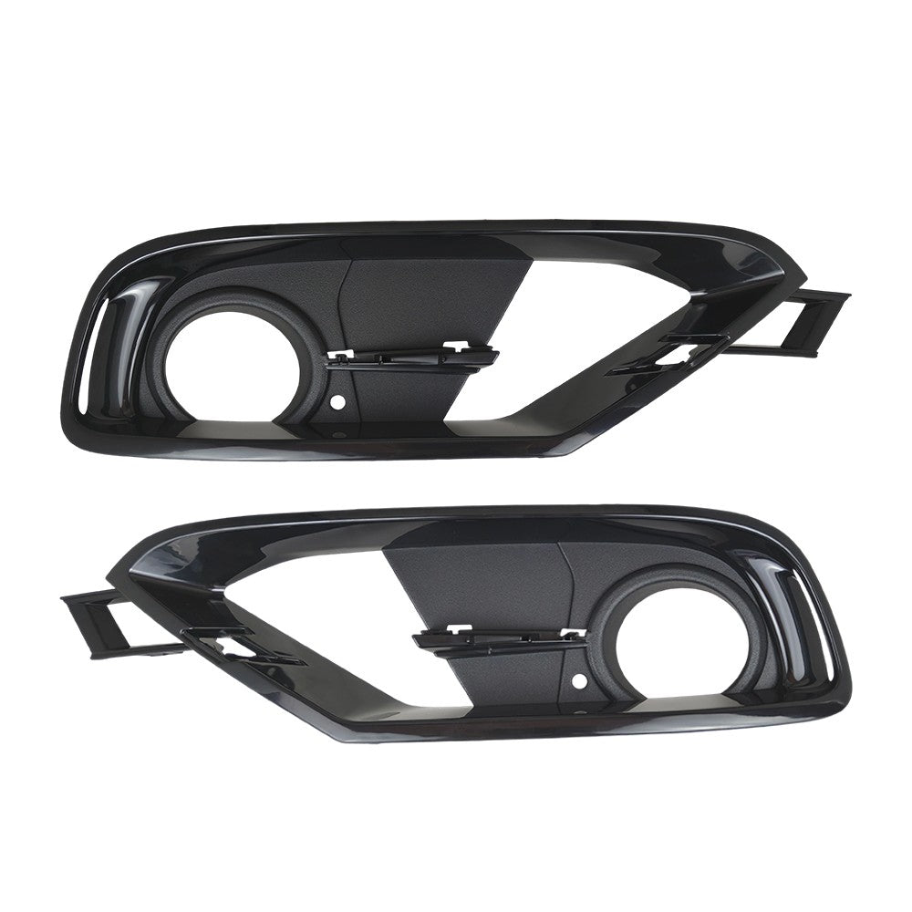 4pcs Front Bumper Fog Light Lamp Grille Covers Trim For BMW 3 Series F30 F31