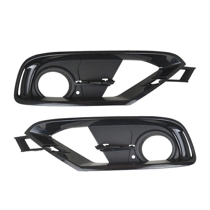 4pcs Front Bumper Fog Light Lamp Grille Covers Trim For BMW 3 Series F30 F31