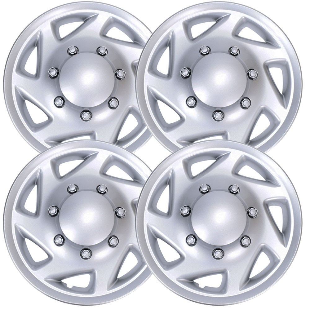 4 Wheel Covers Hub Caps Rim Simulators for Ford E150 E250 Econoline Van 16" Full