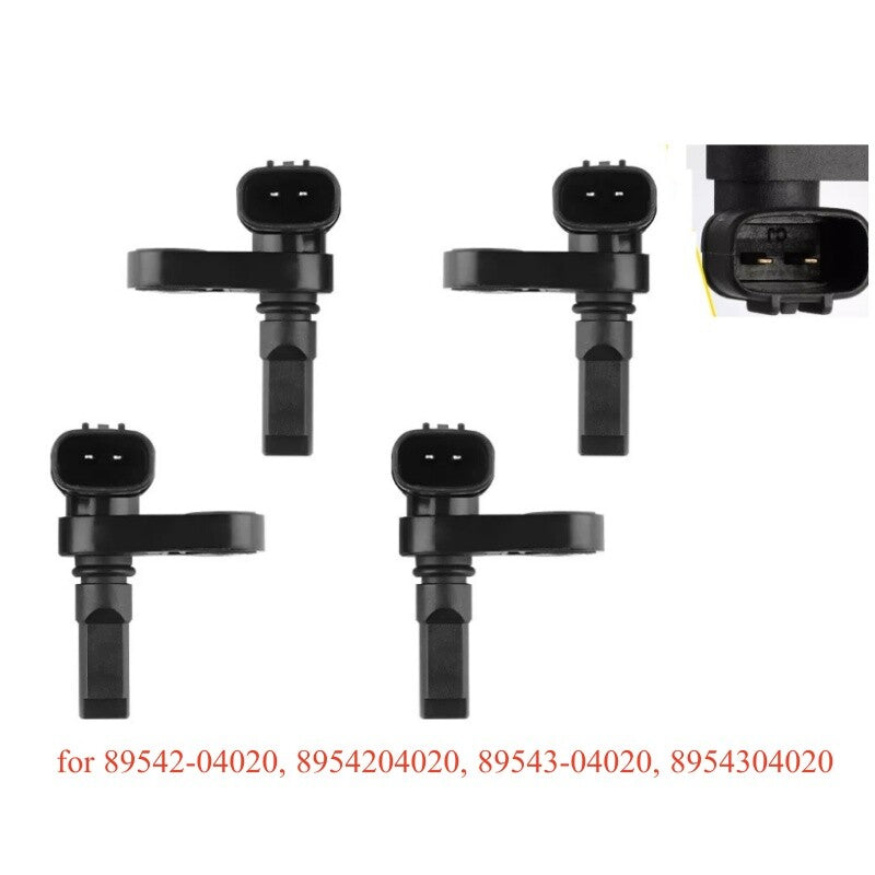 4XABS Wheel Speed Sensor Right & Left for 2005-22 Toyota Tacoma 2.7L 3.5L 4.0L