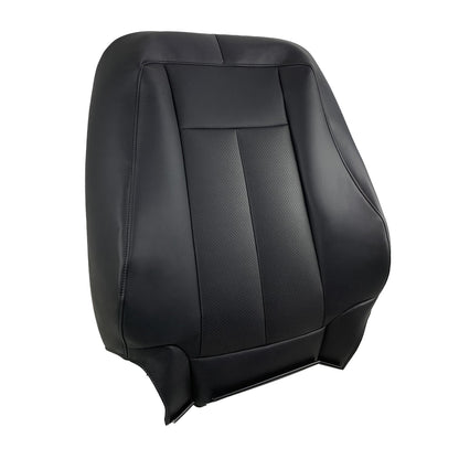 Both Driver & Passenger Leather Seat Cover Black For 2007-2014 Ford Expedition