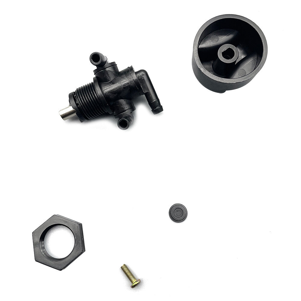 Fuel Valve Petcock 3 Way & Knob NUT For Polaris Sportsman 335 400 500 7052161