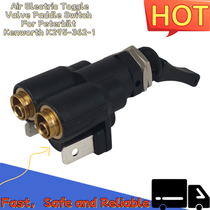 Air Electric Toggle Valve Paddle Switch For Peterbilt Kenworth K295-362-1
