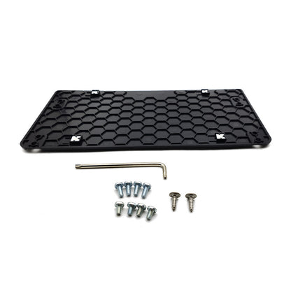 US Rear License Plate Tag Holder Mounting Bracket & 8 Screws For Mercedes-Benz