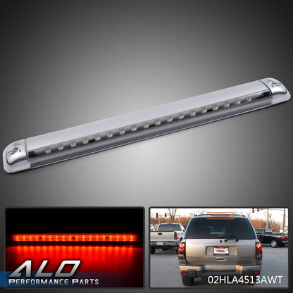 Solid Spare FIT FOR 1992-2004 CHEVY SUBURBAN/TAHOE/YUKON CLEAR LED 3RD THIRD BRAKE LIGHT