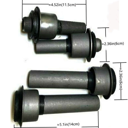 Set of 4 Pcs Front Rearward Position Sub Frame Bushing For 2007-12 Nissan Sentra