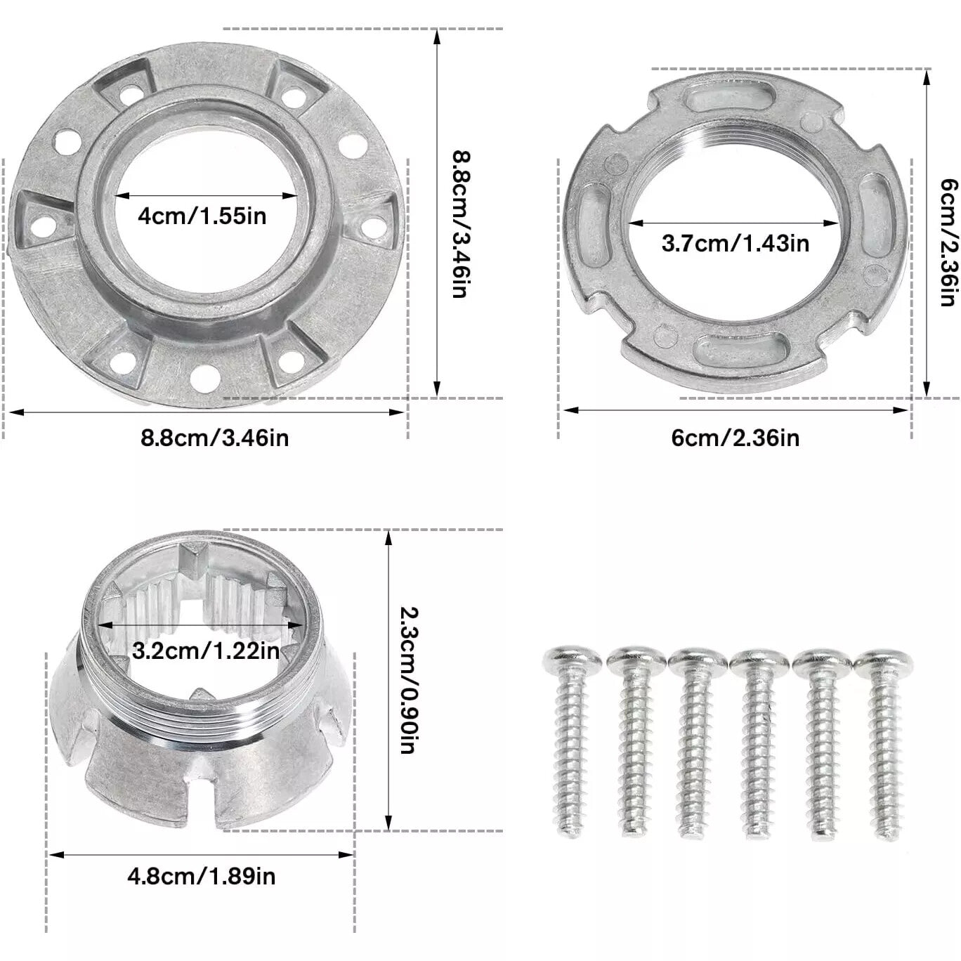 W10324651 Washer Basket Drive Hub Kit Drive Hub Replacement For Whirlpool Maytag